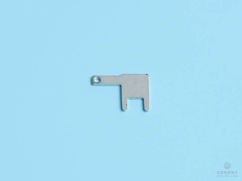 2.8旗型PCB插片，黃銅，鍍亮錫，單粒（PCBF01-01）